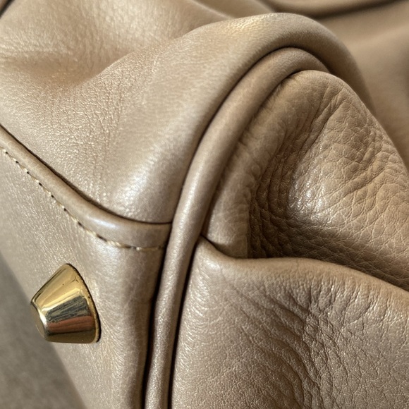 Beautiful Bronze Leather Christopher Kon Atelier Satchel - Picture 13 of 14